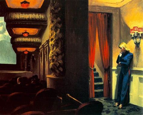 New York Movie, 1939 by Edward Hopper