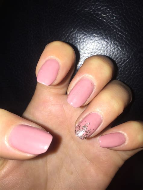Dusky Pink Nails | Dusty pink nails, Pink nail designs, Nails