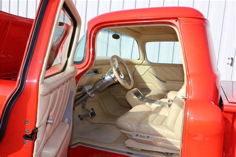 1955 chevy truck interior | Barrett-Jackson Lot #667.2 - 1955 CHEVROLET ...