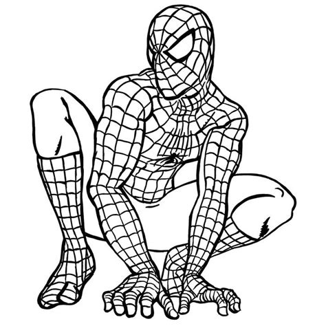 Free Spiderman Cartoon Coloring Pages, Download Free Spiderman Cartoon Coloring Pages png images ...