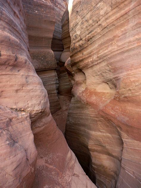 Stripy orange sandstone: Elkheart Cliffs Canyon, Utah