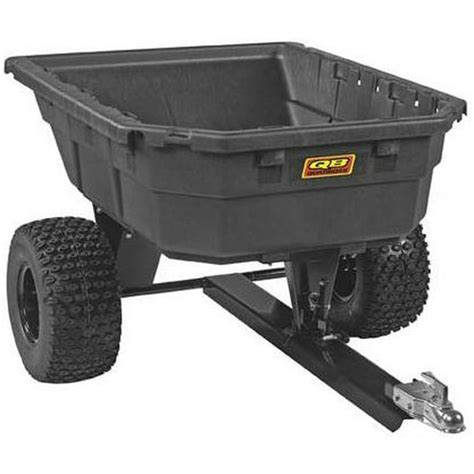 QuadBoss Ultimate Poly Dump Cart Single Trailer 4048P-ATV - Walmart.com ...
