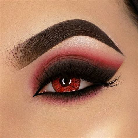 Enchanted Eyeshadow Palette | Red eye makeup, Halloween eye makeup, Dark makeup