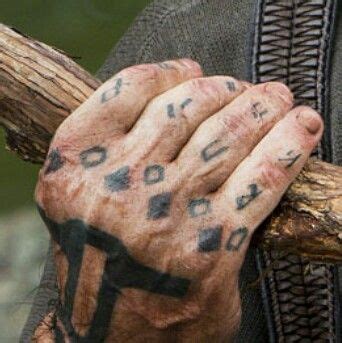 Dwalin's hand tattoos | The hobbit, Lord of the rings, Lotr