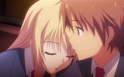 Anime Romance High School Kiss - 1280x720 Wallpaper - teahub.io