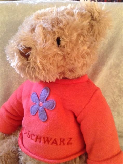 FAO SCHWARZ Teddy Bear Tan Shaggy Plush with Pink Swearshirt 15" | Pets ...