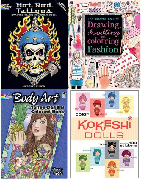 If It's Hip, It's Here (Archives): The Coolest Coloring Books For Grown-Ups Part III - 25 New ...