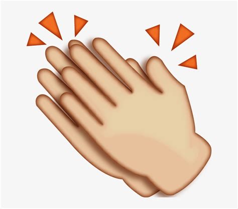 Emoji Clapping Hands Clip Art