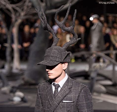 If It's Hip, It's Here (Archives): Hats Off To Thom Browne and Stephen Jones For Some Seriously ...