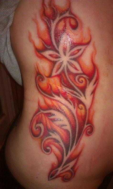 Fire Flower tattoo | Tatuaggi