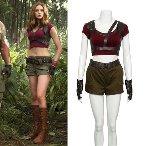 Takerlama Jumanji: Welcome to the Jungle Cosplay Martha Costume Halloween Christmas Game Cosplay ...