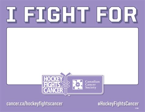 Hockey Fights Cancer - Adult Safe Hockey League | ASHL