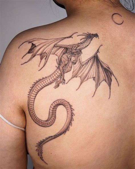 Details 78+ medieval dragon tattoos super hot - in.coedo.com.vn