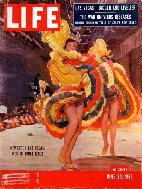 Moulin Rouge as featured on Life Magazine cover, issue date June 20, 1955. (Courtesy Las Vegas ...