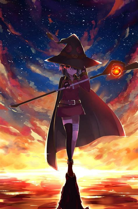 Pin by Ranny Black on Konosuba (girls) | Anime witch, Megumin konosuba, Anime images