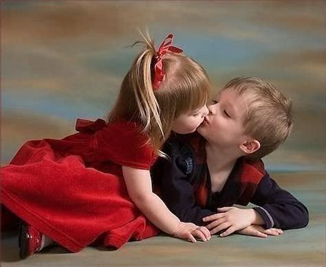 First kiss, children, love, kiss, girl, people HD wallpaper | Pxfuel