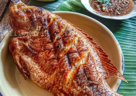 Ikan Merah Bakar Resepi