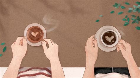 Download premium image of Perfect coffee date Valentine’s aesthetic ...