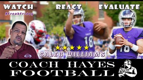 Caleb Williams Highlights - He can throw the ball and break your ankles in the same play. (WRE ...