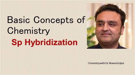 Basic Concepts of Chemistry: Sp hybridization - YouTube