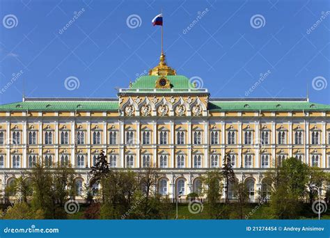 Grand Kremlin Palace. stock photo. Image of capital, moscow - 21274454