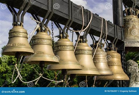 Church bells. a photo. stock image. Image of ancient - 96706207