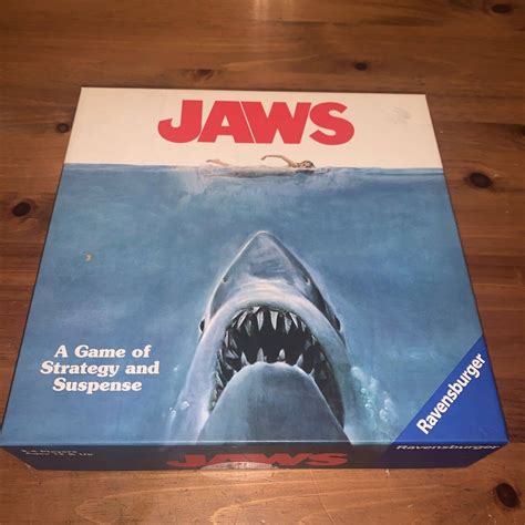 Jaws Board Game by Ravensburger Strategy & Suspense 2-4 - Etsy