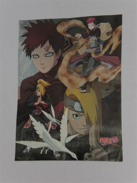 Poster Deidara VS Gaara by Timagirl on DeviantArt