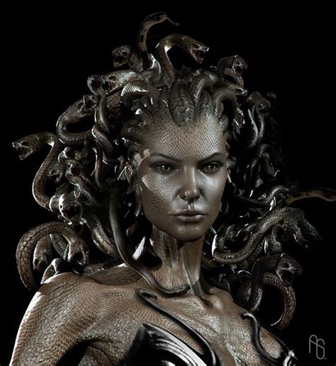 Clash of the Titans by The Aaron Sims Company | Concept Art World | Medusa art, Medusa, Greek ...