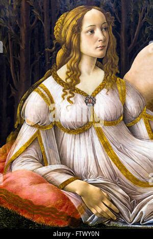 Venus and Mars, detail, Sandro Botticelli, circa 1485 Stock Photo - Alamy