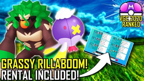 GRASSY SURGE RILLABOOM TEAM (#BoomBalloon) | VGC 2020 | Pokémon Sword & Shield - Pokésports ...