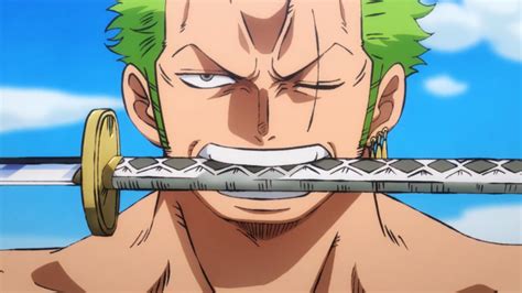 One Piece Zoro Overboard