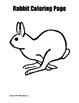 Rabbit Coloring Page Bundle by Lesson Machine | Teachers Pay Teachers