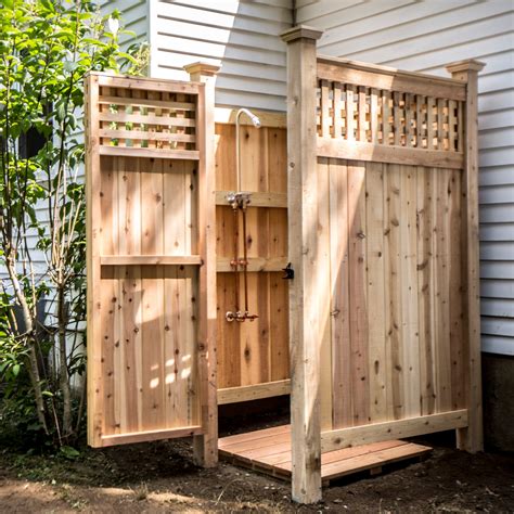 Diy Outdoor Shower Stall – DIY