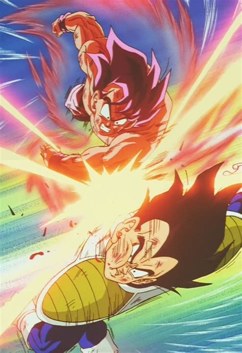 Goku Vs Vegeta Kaioken