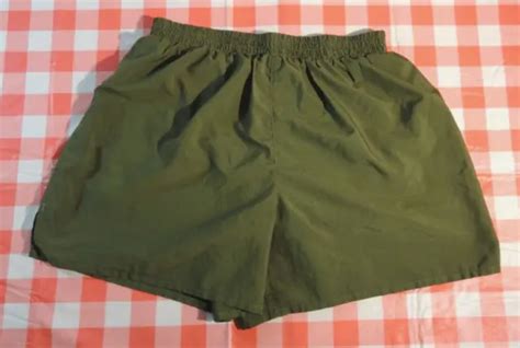 ORIGINAL USMC MARINE Corp Army Ranger Green Silkies Shorts Large $22.94 - PicClick