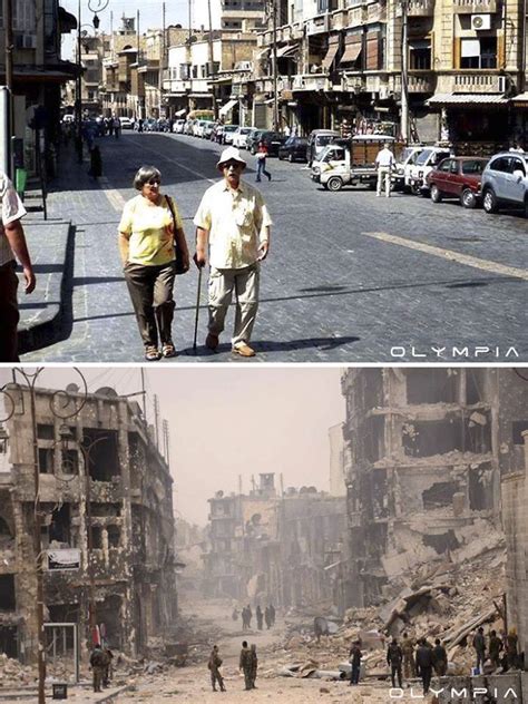 30 Before & After Pics Of Aleppo Reveal What War Did To Syria’s Largest ...