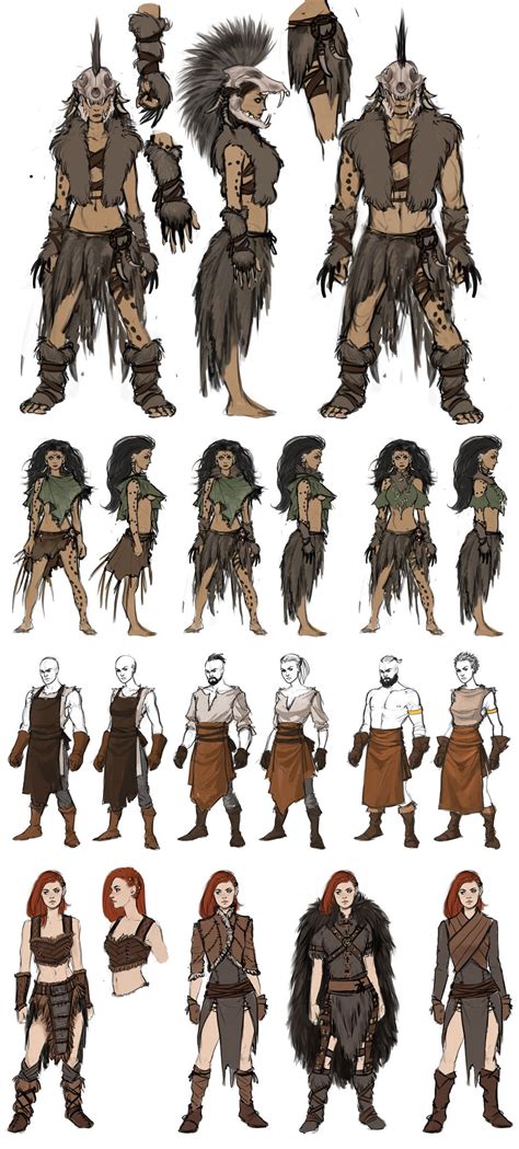 ArtStation - Conan Exiles costume concept art, Jenni Lambertsson | Concept art drawing, Concept ...