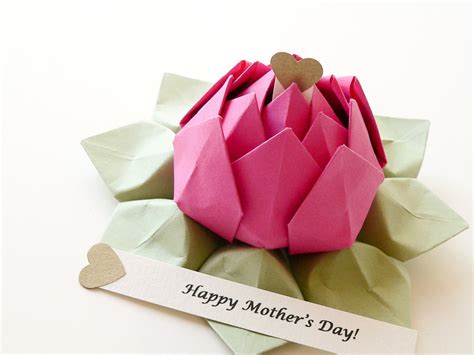 NEW ORIGAMI HEART FLOWER AND HEART - Origami