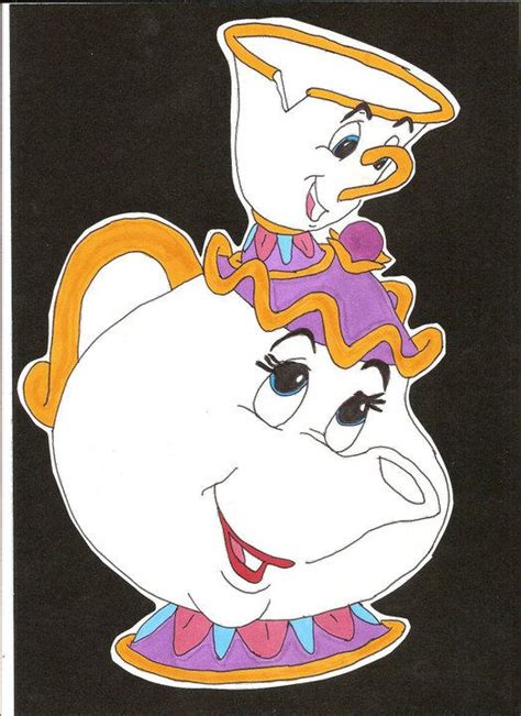 Mrs Potts and Chip by Cloudoholic22 on DeviantArt