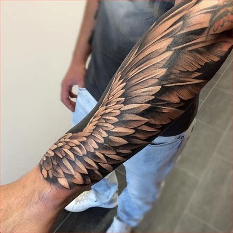 The Best Angel Wing Tattoos On Arm Ideas