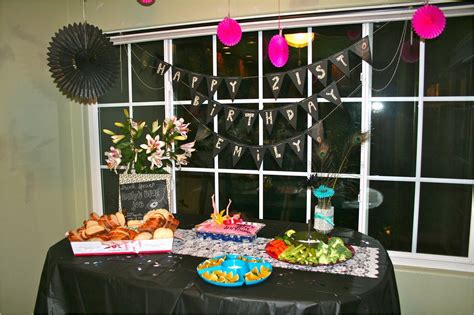 21 Birthday Party Decoration Ideas Impressive Party Decorations for 21st Birthday 4 Along ...