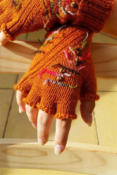Hand Knitted Half Finger Gloves Wool Fingerless Gloves | Etsy Australia | Wool fingerless gloves ...