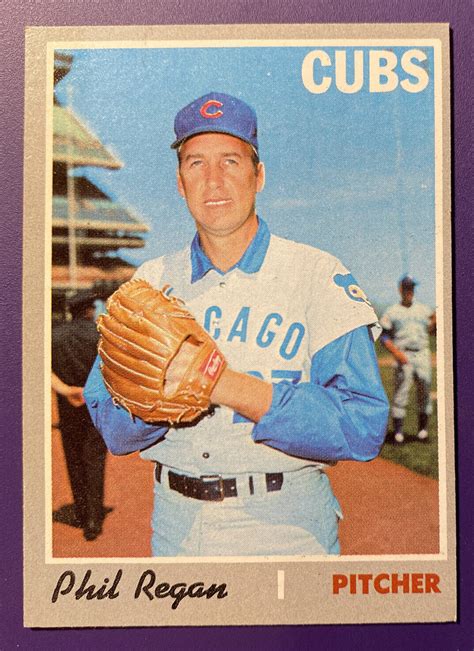 Phil Regan - Cubs 1970 #334 Topps Baseball Card - Near Mint | eBay