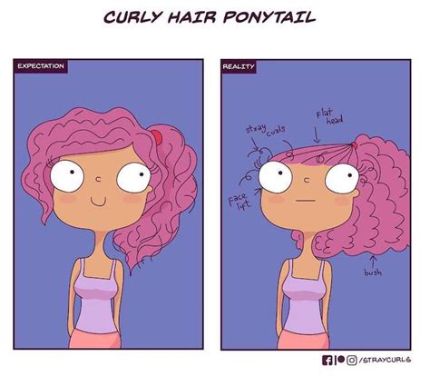 Relatable Comics Chronicle the Hilarious Perils of Having Curly Hair