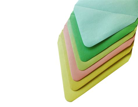 Colorful A2 envelopes 10 pack – Paper Pastries