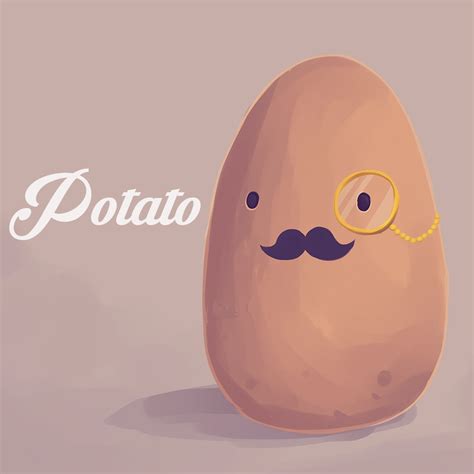 Cute Potato Drawings