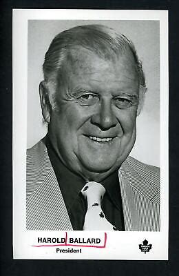 Harold Ballard circa 1970's team issued Press Photo Toronto Maple Leafs ...