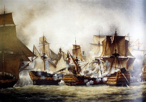 Historical Wallpapers: Battle of Trafalgar (Bataille de Trafalgar- Batalla de Trafalgar) (1805)