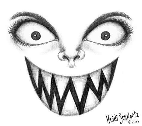 Heidi Schwartz: Creepy Halloween Sketches